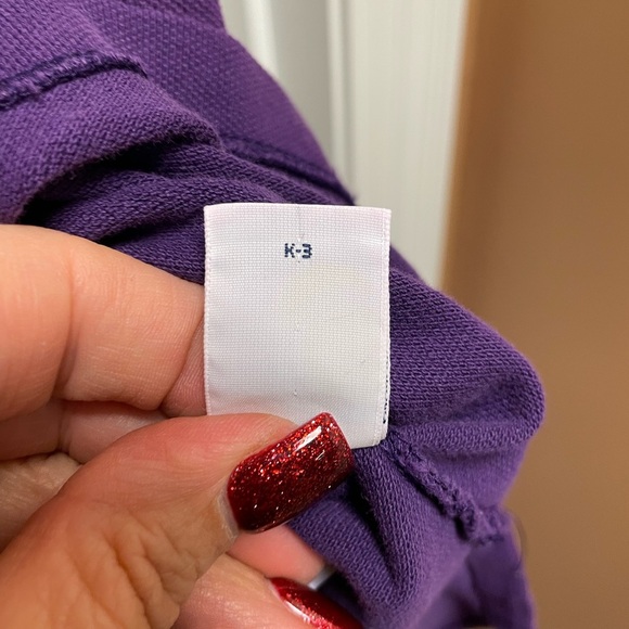 Ralph Lauren Polo Mens Sz XXL Shirt Purple Classic Solid Preppy Golf Y2K - Picture 7 of 7